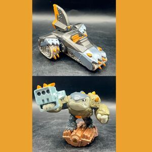 Skylanders SuperChargers Shark Shooter Terrafin & Shark Tank Earth Combo